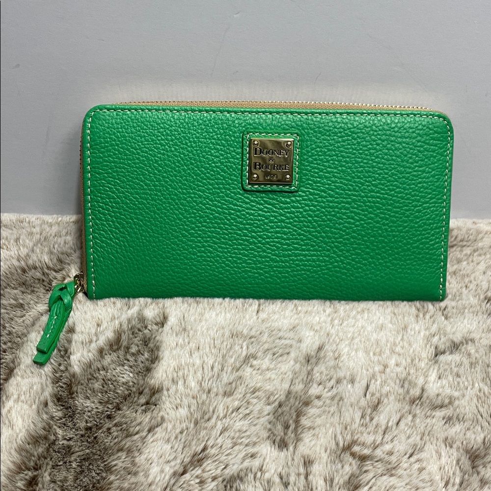 Dooney & Bourke ‘Lucca’ Large Leather Zip Around Wallet